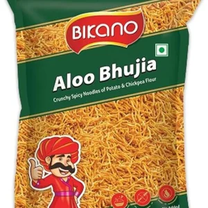 Bikano ALOO BHUJIA CRUNCHY TEXTURE SPICY NOODLES OF POTATO (200 g)
