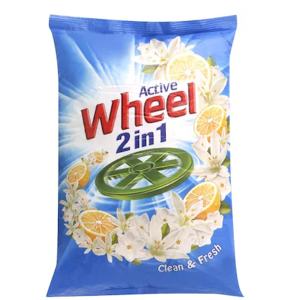 Active Wheel Blue Lemon & Jasmine Detergent Powder 1 kg