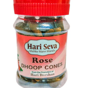 Hari Seva Rose Cones 100 g