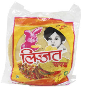Lijjat Papad - Moong, 200g Pack
