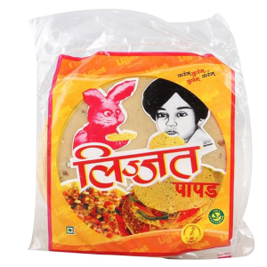 Lijjat Papad - Udad daal,Made 200G