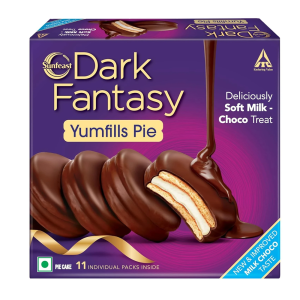 Sunfeast DARK FANTASY YUMMYPIE FILLS Cookies Biscuit (242 g)