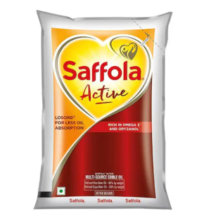 Saffola Gold Rice Bran And Corn Based Blended Oil 910 g