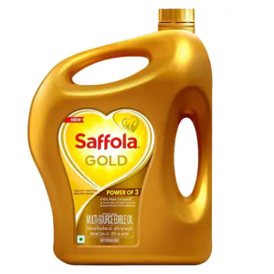Saffola Gold Rice Bran And Corn Based Blended Oil 2.73 kg